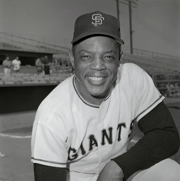 Framed Print : Willie Mays Smiling for Camera Framed Print : Willie Mays Smiling for Camera