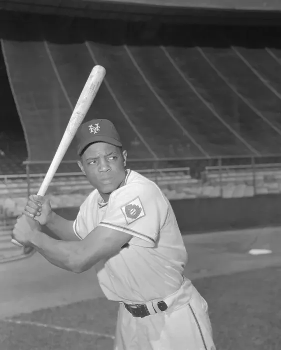 Framed Print : Willie Mays Standing in Batting Position Framed Print : Willie Mays Standing in Batting Position