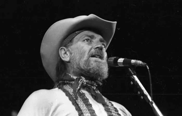 Framed Print : Willie Nelson Performing Framed Print : Willie Nelson Performing