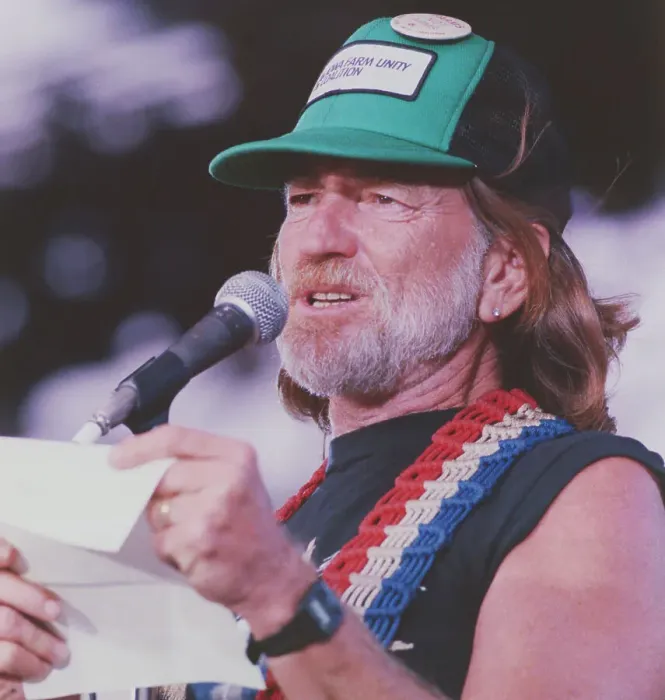 Framed Print : Willie Nelson Reading Letter Framed Print : Willie Nelson Reading Letter