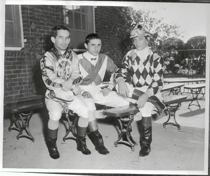 Framed Print : Willie Shoemaker Sitting with Bill Hartack and Ronnie Ferraro Framed Print : Willie Shoemaker Sitting with Bill Hartack and Ronnie Ferraro