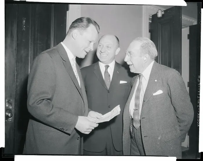 Framed Print : Willy Brandt and Others Framed Print : Willy Brandt and Others