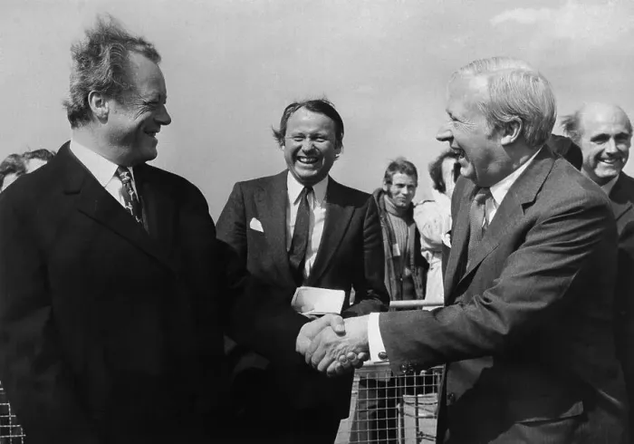 Framed Print : Willy Brandt and Edward Heath Shaking Hands Framed Print : Willy Brandt and Edward Heath Shaking Hands