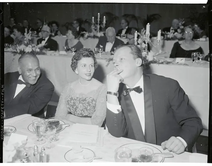 Framed Print : Willy Brandt with Mrs. William G. Stratton Framed Print : Willy Brandt with Mrs. William G. Stratton