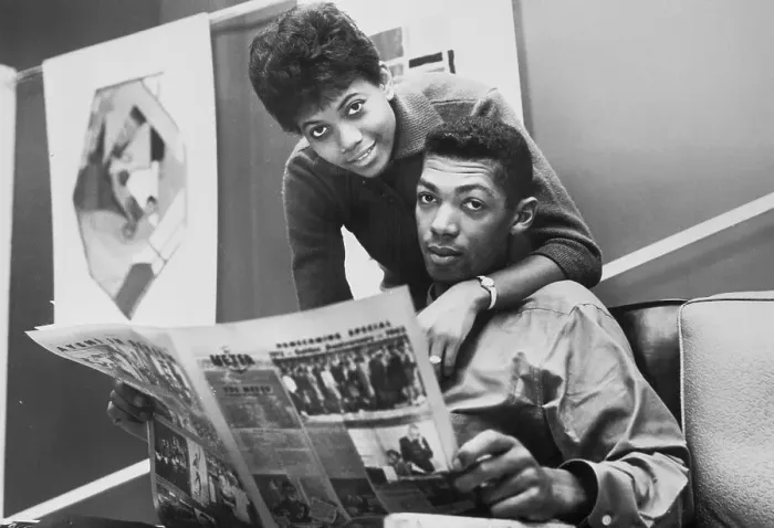 Framed Print : Wilma Rudolph and William Ward Framed Print : Wilma Rudolph and William Ward