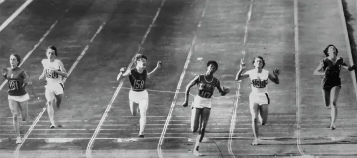 Framed Print : Wilma Rudolph Winning Olympic Gold Framed Print : Wilma Rudolph Winning Olympic Gold
