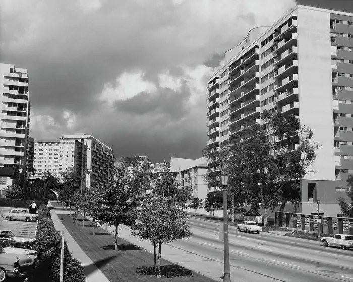 Framed Print : Wilshire Boulevard, Westwood, Los Angeles Framed Print : Wilshire Boulevard, Westwood, Los Angeles
