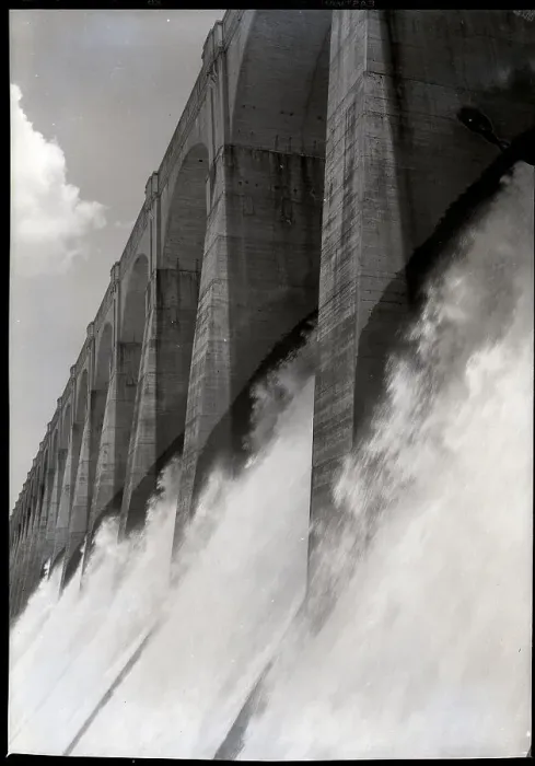 Framed Print : Wilson Dam, Flood Gates Framed Print : Wilson Dam, Flood Gates