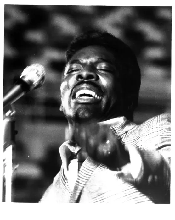 Framed Print : Wilson Pickett Performing Framed Print : Wilson Pickett Performing