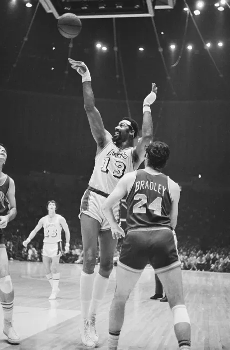 Framed Print : Wilt Chamberlain Shooting Basketball Framed Print : Wilt Chamberlain Shooting Basketball