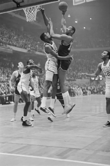 Framed Print : Wilt Chamberlain Shooting Basketball Framed Print : Wilt Chamberlain Shooting Basketball