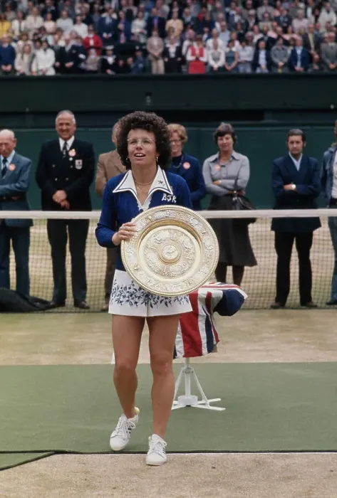 Framed Print : Wimbledon Champion Billie Jean King Framed Print : Wimbledon Champion Billie Jean King