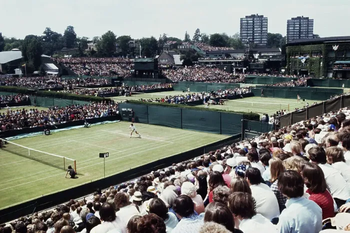 Framed Print : Wimbledon Tennis Complex Framed Print : Wimbledon Tennis Complex