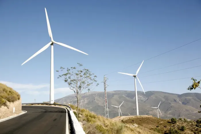 Framed Print : Wind turbines in Lanjaron, Alpujarra, Sierra Nevada, Andalucia, southern Spain, Europe Framed Print : Wind turbines in Lanjaron, Alpujarra, Sierra Nevada, Andalucia, southern Spain, Europe