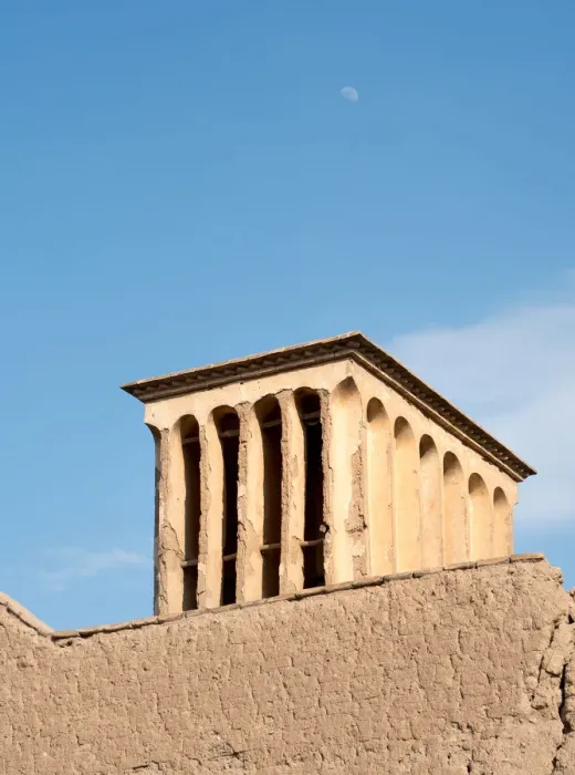 Framed Print : Windcatcher, Yazd, Iran
