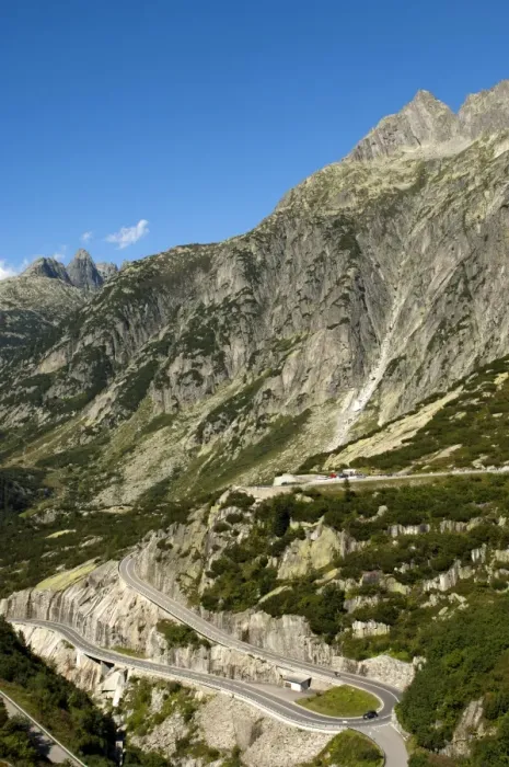 Framed Print : Winding road, serpentines, section of the Grimsel Pass Road, Grimsel region, Switzerland, Europe Framed Print : Winding road, serpentines, section of the Grimsel Pass Road, Grimsel region, Switzerland, Europe
