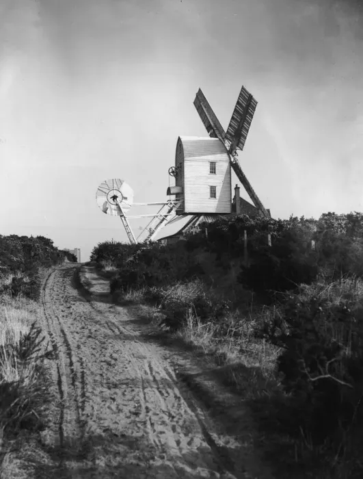 Framed Print : Windmill. 22nd March 1938: The windmill at Thorpeness, Suffolk Framed Print : Windmill. 22nd March 1938: The windmill at Thorpeness, Suffolk