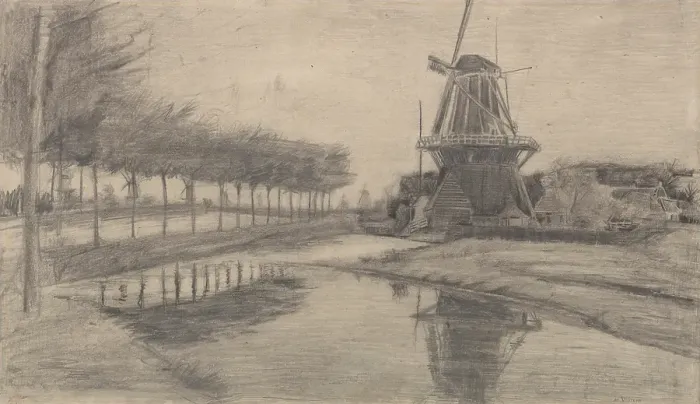Framed Print : Windmill De Oranjeboom