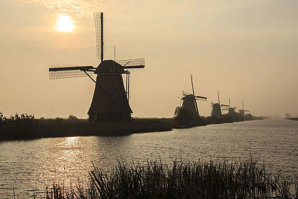 Windmills Kinderdijk Holland