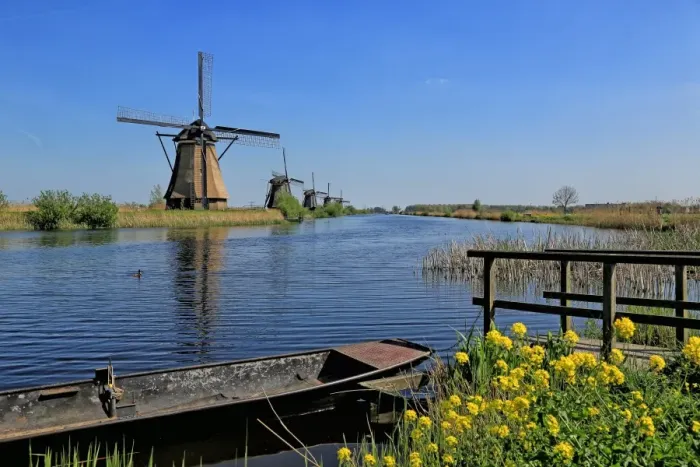 Framed Print : Windmills of Kinderdijk, Netherlands Framed Print : Windmills of Kinderdijk, Netherlands