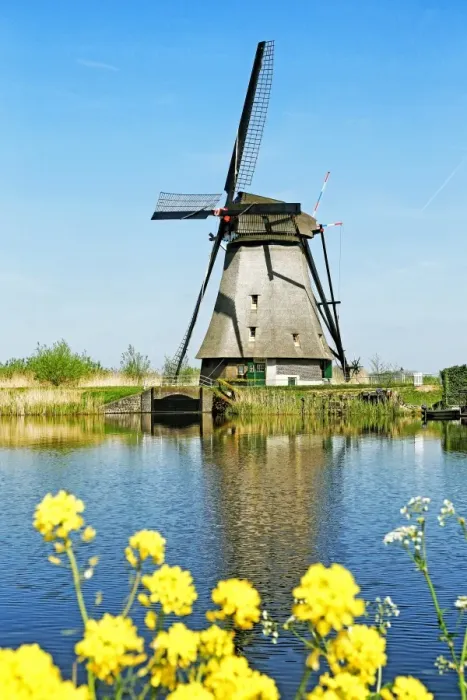 Framed Print : Windmills of Kinderdijk, Netherlands Framed Print : Windmills of Kinderdijk, Netherlands