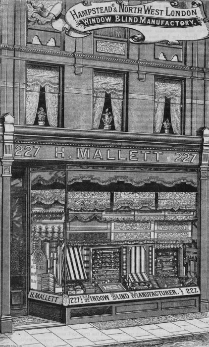 Framed Print : Window Blind Shop Framed Print : Window Blind Shop