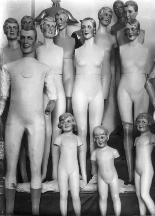 Framed Print : Window Dummies Framed Print : Window Dummies