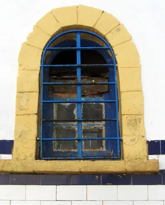 Framed Print : Window, Essaouira, Morocco