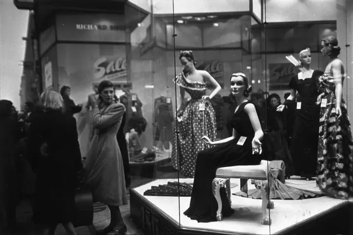 Framed Print : Window Mannequins