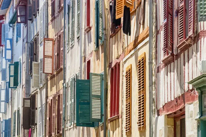 Framed Print : Windows in Bayonne Framed Print : Windows in Bayonne