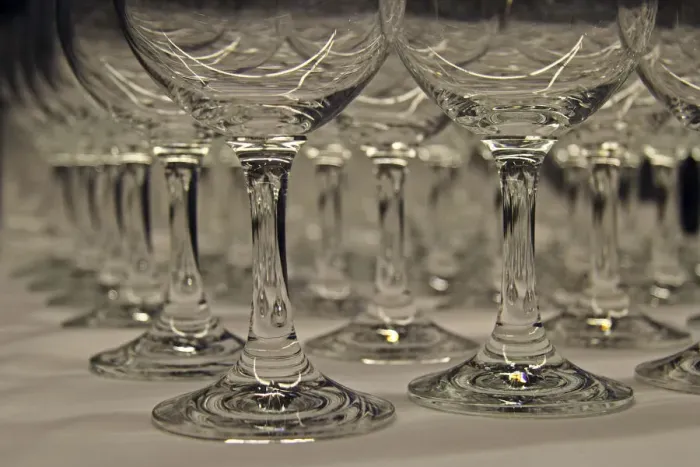 Framed Print : Wine glasses Framed Print : Wine glasses