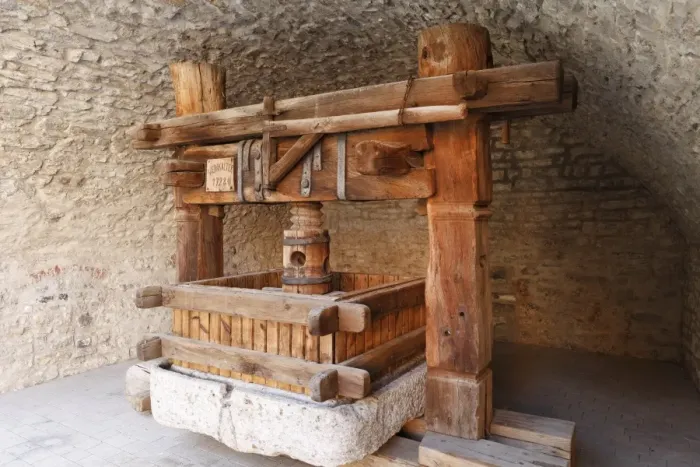 Framed Print : Wine press, Dettelbach, Mainfranken, Lower Franconia, Franconia, Bavaria, Germany, Europe Framed Print : Wine press, Dettelbach, Mainfranken, Lower Franconia, Franconia, Bavaria, Germany, Europe