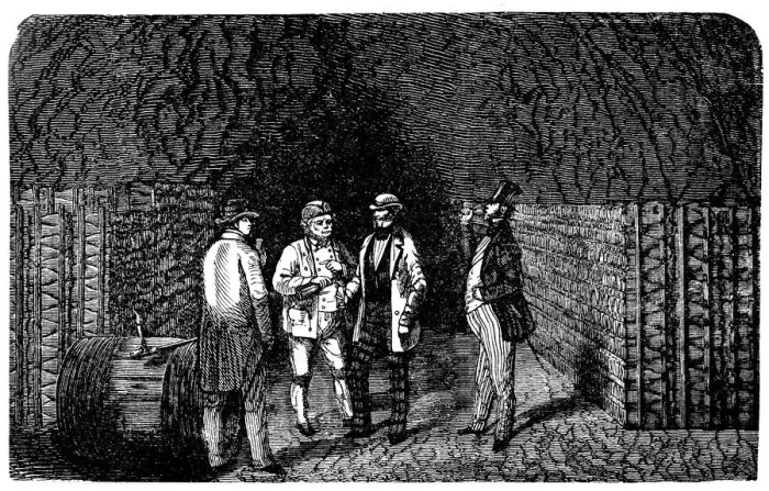 Framed Print : Wine tasting in the vaults Framed Print : Wine tasting in the vaults