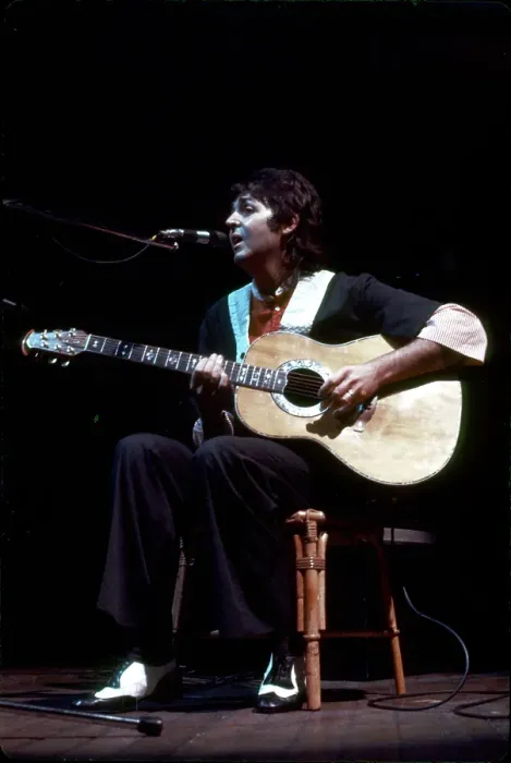 Framed Print : Wings Performing In Los Angeles