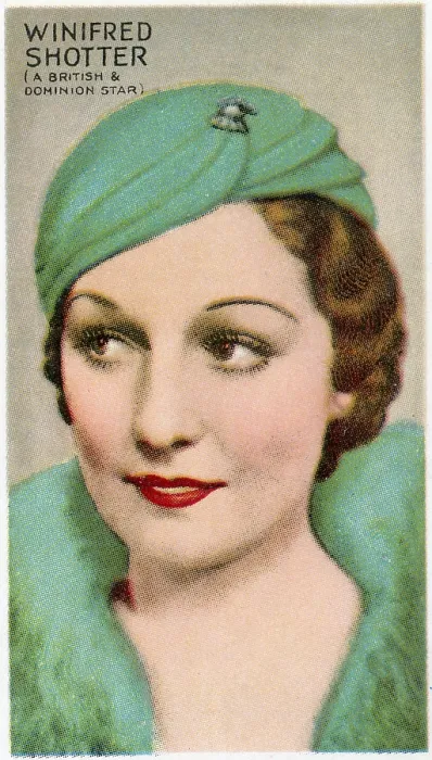 Framed Print : Winifred Shotter, Champions of Screen & Stage, collectible Gallaher cigarette card, 1935 Framed Print : Winifred Shotter, Champions of Screen & Stage, collectible Gallaher cigarette card, 1935
