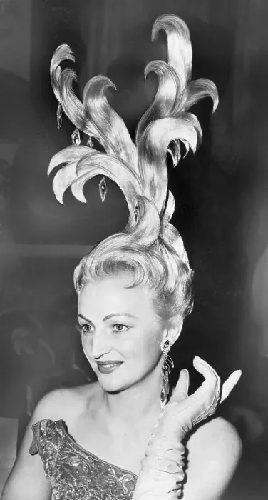 Framed Print : Winner of Hairdressing Competition Framed Print : Winner of Hairdressing Competition