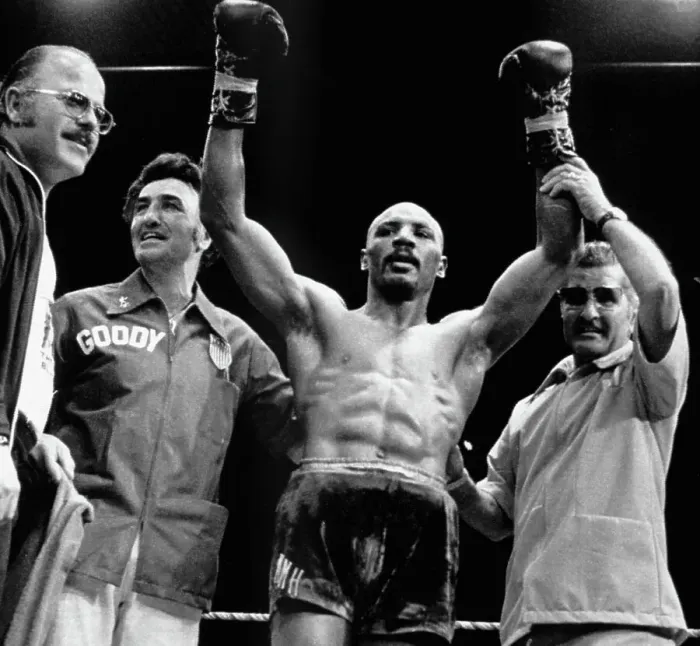 Framed Print : Winner Marvin Hagler Framed Print : Winner Marvin Hagler