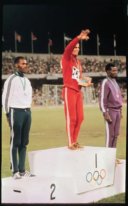 Framed Print : Winners of the 5, 000 Meter Run Framed Print : Winners of the 5, 000 Meter Run