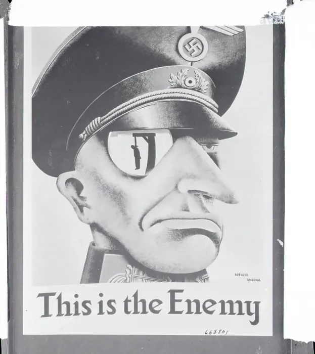 : Winning Entry in War Poster Competition : Winning Entry in War Poster Competition