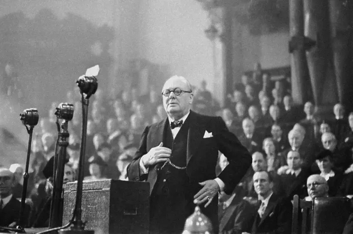 Framed Print : Winston. 31st March 1945: British statesman Sir Winston Leonard Spencer Churchill, Framed Print : Winston. 31st March 1945: British statesman Sir Winston Leonard Spencer Churchill,
