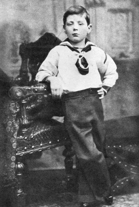 Framed Print : Winston Churchill At Age Seven Framed Print : Winston Churchill At Age Seven