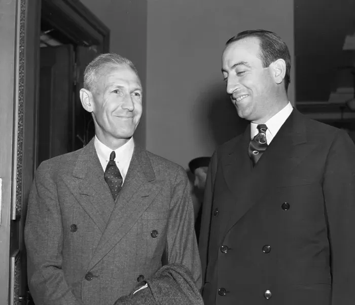 Framed Print : Winston Rossiter and John Coleman Framed Print : Winston Rossiter and John Coleman