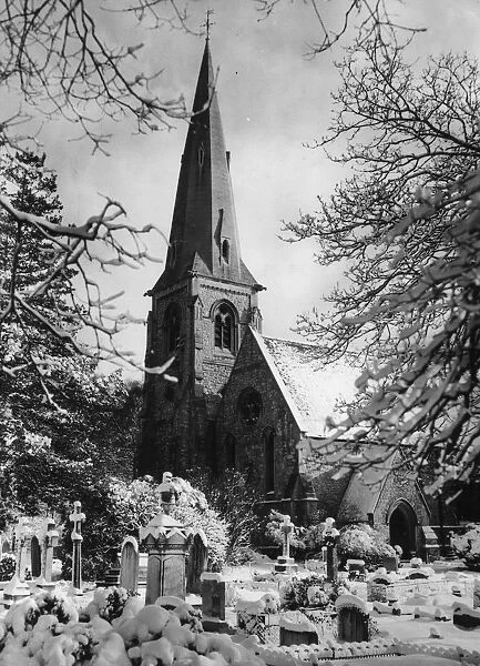 Winter Churchyard
