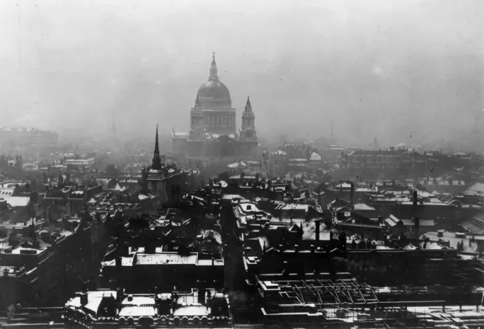 Framed Print : Winter City Framed Print : Winter City