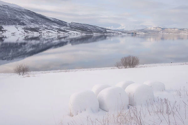 Winter landscape of Tromso