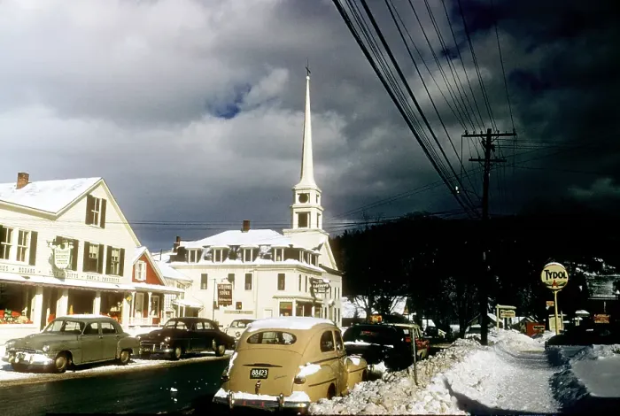 Framed Print : Winter In Vermont