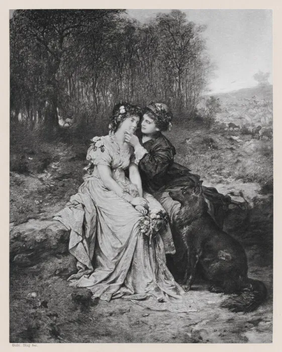 Framed Print : The Winters Tale by William Shakespeare, published in 1886 Framed Print : The Winters Tale by William Shakespeare, published in 1886