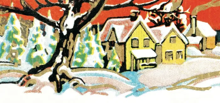 Framed Print : Winterscape