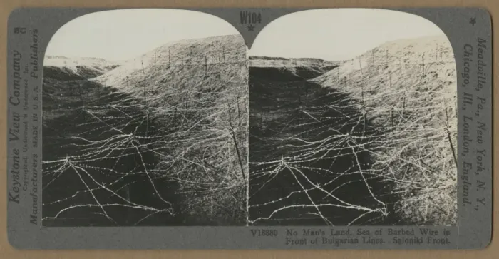 Framed Print : Wire In No Mans Land