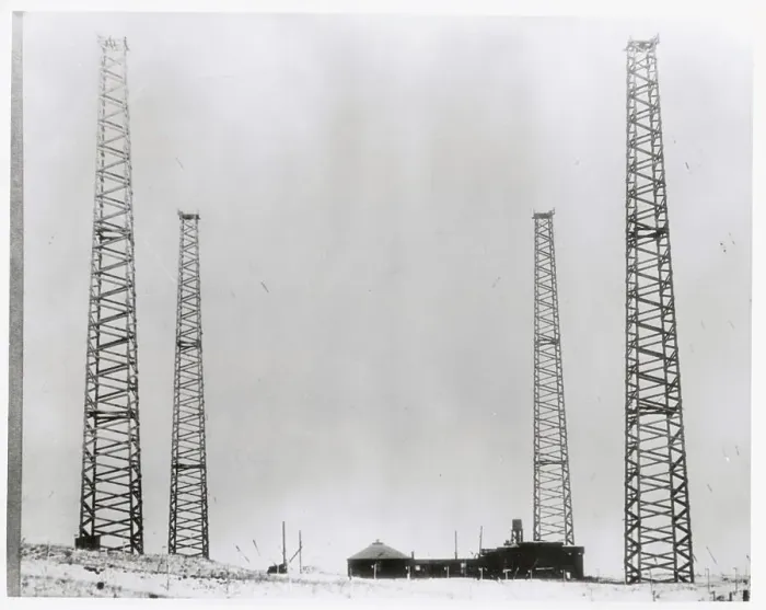Framed Print : Wireless Station in Massachusetts